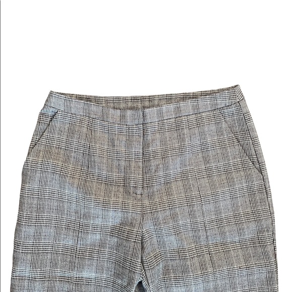 Evidnt Los Angeles plaid trouser pant zipper fly pockets size large - Picture 3 of 9